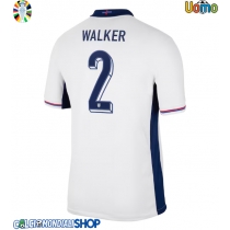 Maglie da calcio Inghilterra Kyle Walker #2 Prima Maglia Europei 2024 Manica Corta
